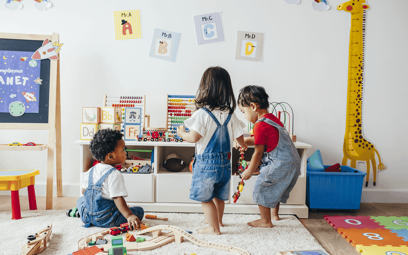 Children in classroom