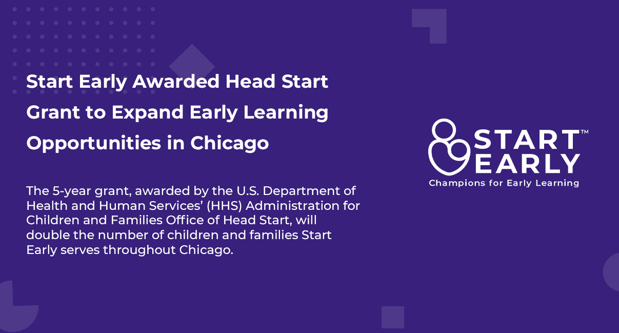 Start Early Awarded Head Start Grant to Expand Quality Early Learning