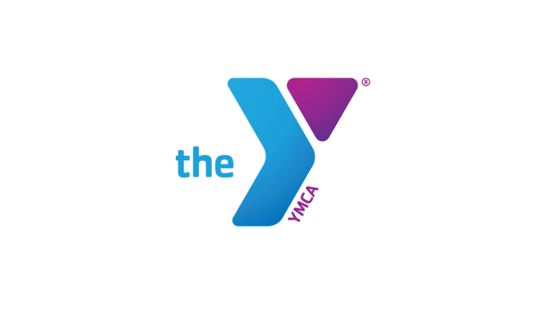 YMCA Logotipo morado y azul