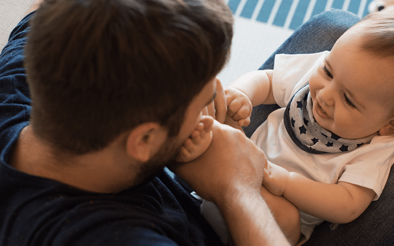 Father and Child Playing