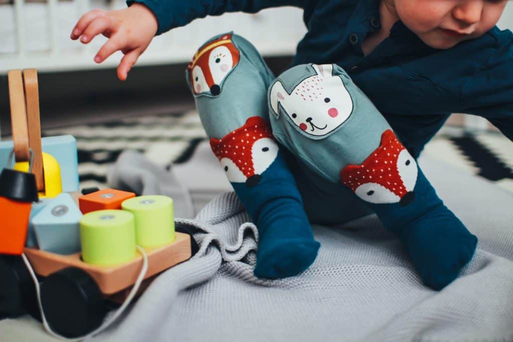 Child in playroom