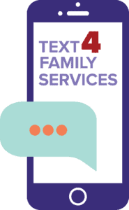 Text4Family Services Phone Graphic