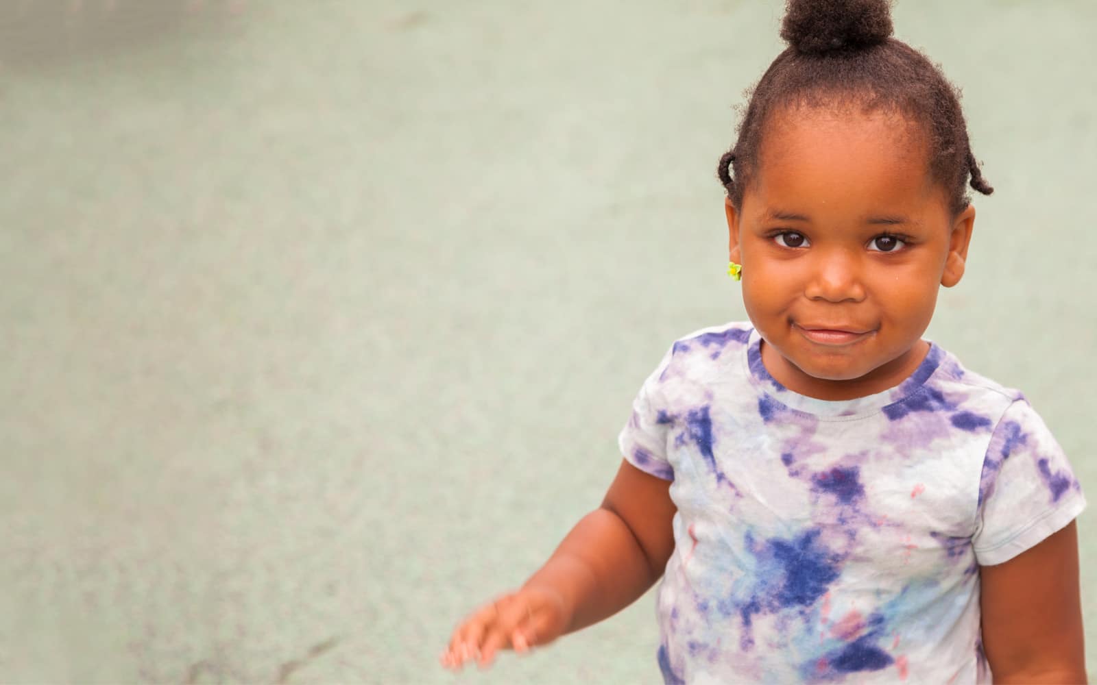 Educare Chicago student playing on the playground