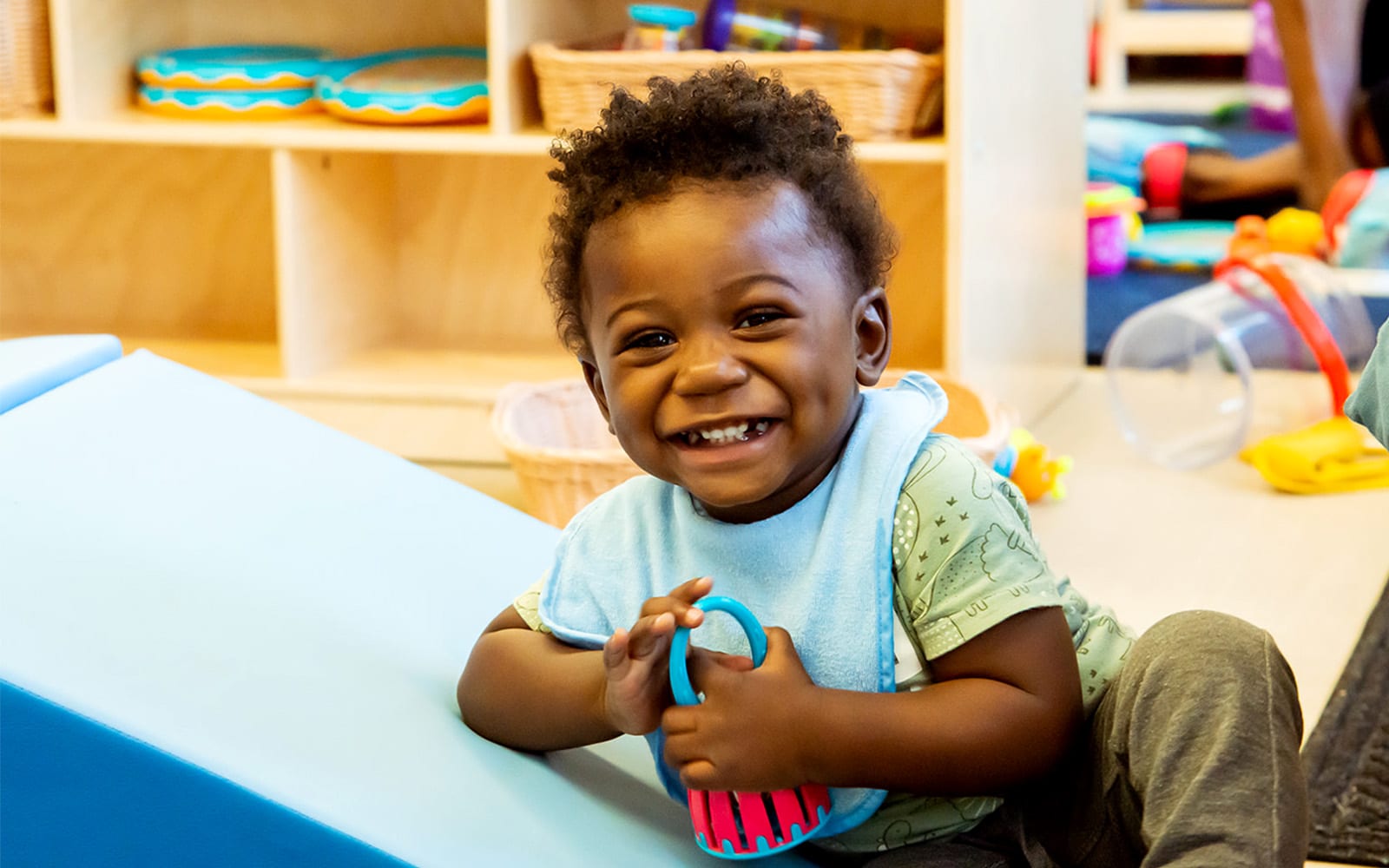 Educare Chicago student smiling at the camera