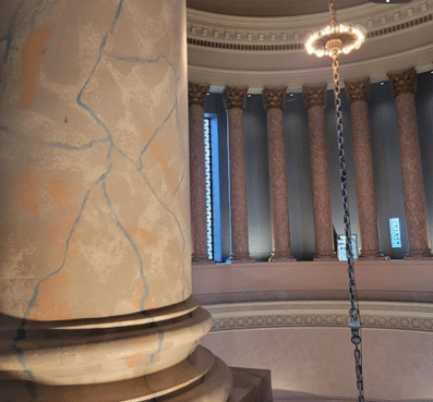 Inside view of the Capitol Dome, Olympia